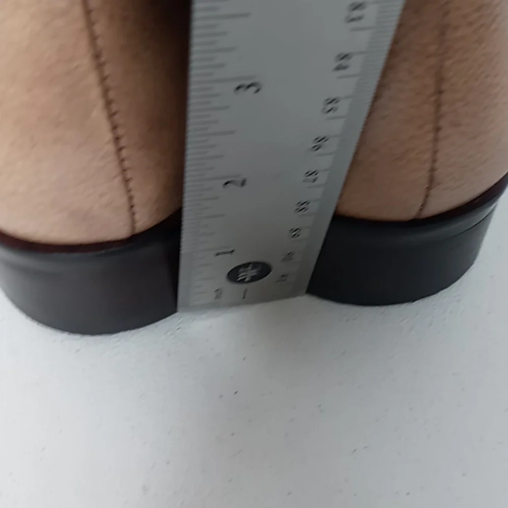 Matisse- Daniela -Leather Knee High Riding Boots --Taupe w/Brown Detailing 6.5